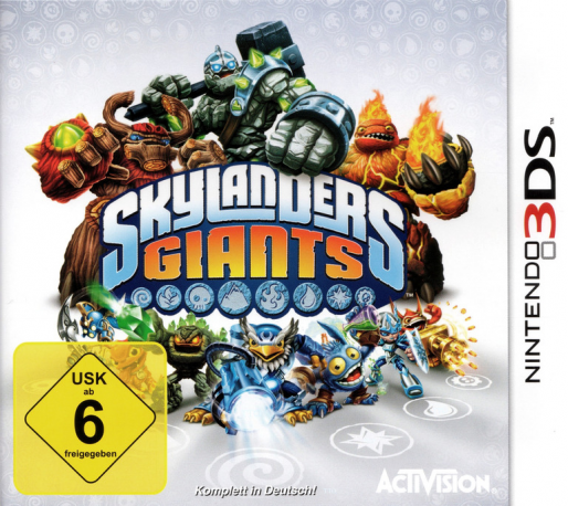 Skylanders Giants — box-2D (DE)