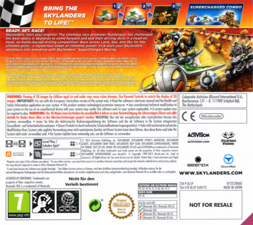 Skylanders Superchargers Racing — box-2D-back (EU)