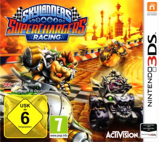 Skylanders Superchargers Racing — box-2D (EU)
