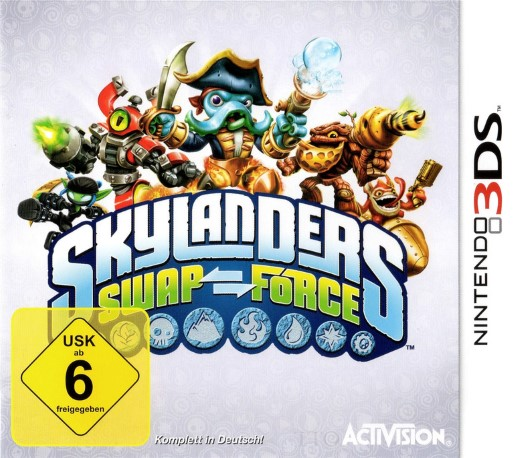 Skylanders Swap Force — box-2D (DE)