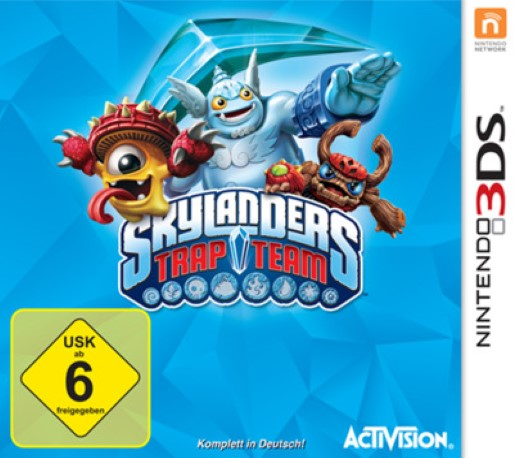 Skylanders Trap Team — box-2D (DE)