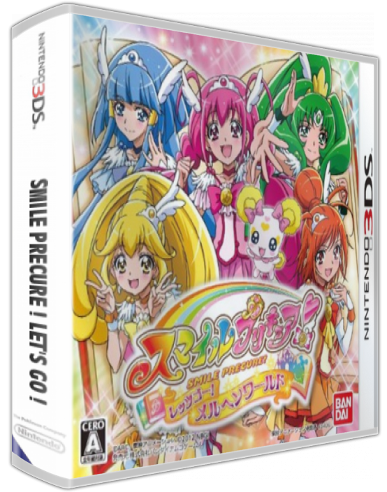 Smile Pre-cure! Let's Go! Marchen World — box-3D (JP)