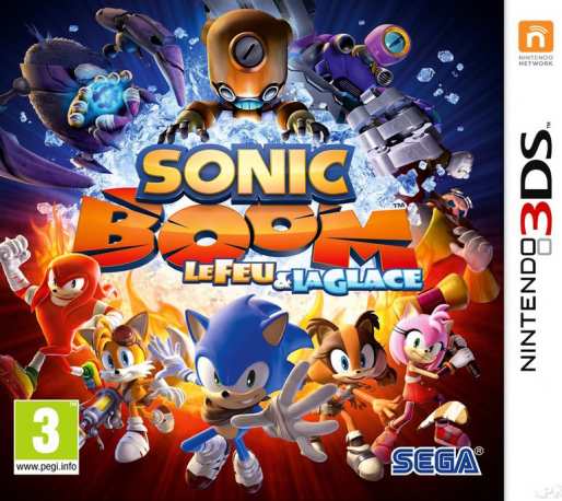 Sonic Boom: Fire & Ice — box-2D (FR)