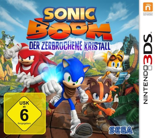 Sonic Boom: Shattered Crystal — box-2D (DE)