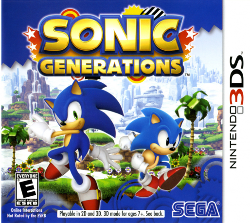 Sonic Generations box art