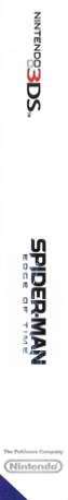 Spider-Man: Edge of Time — box-2D-side (FR)