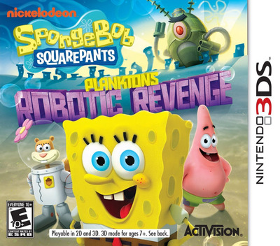 Spongebob Squarepants - Plankton S Robotic Revenge box art