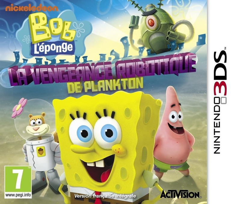 Spongebob Squarepants - Plankton S Robotic Revenge — box-2D (FR)