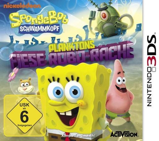 Spongebob Squarepants - Plankton S Robotic Revenge — box-2D (DE)