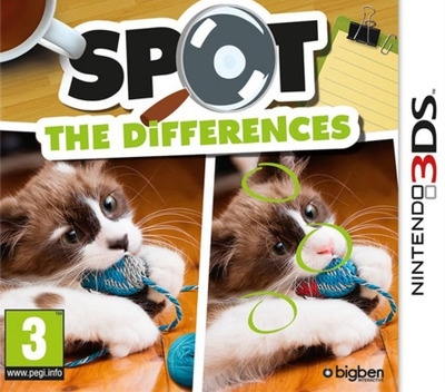 Spot The Differences! box art