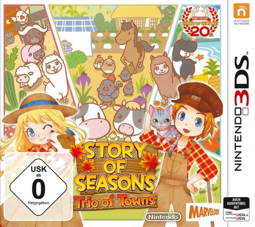 Story Of Seasons - Trio Of Towns — box-2D (DE)