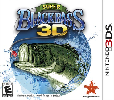Super Black Bass 3D box art