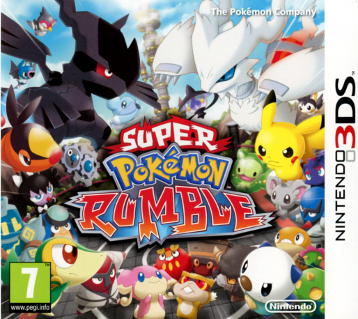 Super Pokemon Rumble — box-2D (FR)