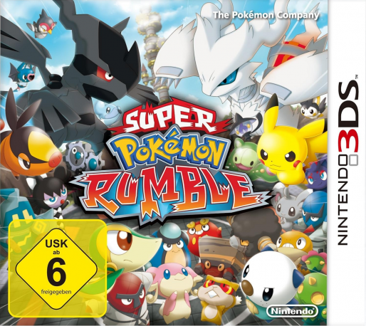 Super Pokemon Rumble — box-2D (DE)