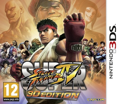 Super Street Fighter IV: 3D Edition — box-2D (EU)