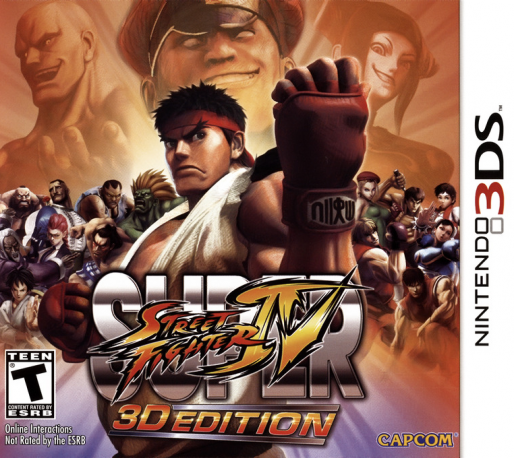 Super Street Fighter IV: 3D Edition box art