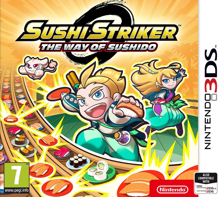 Sushi Striker - The Way Of Sushido — box-2D (EU)