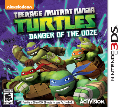 Teenage Mutant Ninja Turtles: Danger of the Ooze box art
