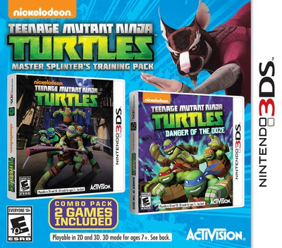 Nickleodeon Teenage Mutant Ninja Turtles: Master Splinter's Training Pack box art