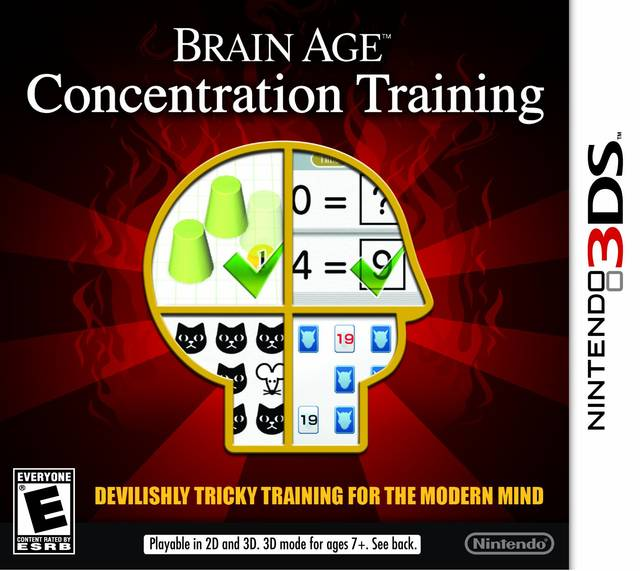 Brain Age - Concentration Training box art