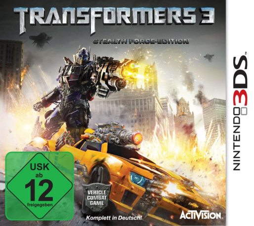 Transformers - Dark of the Moon - Stealth Force Edition — box-2D (DE)