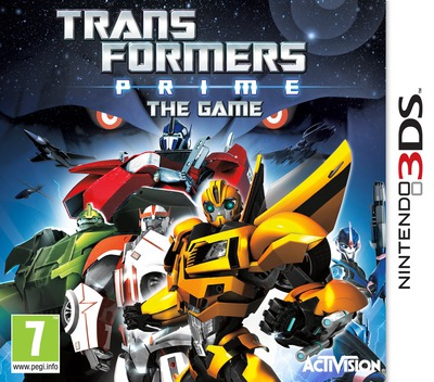 Transformers Prime - The Game — box-2D (EU)