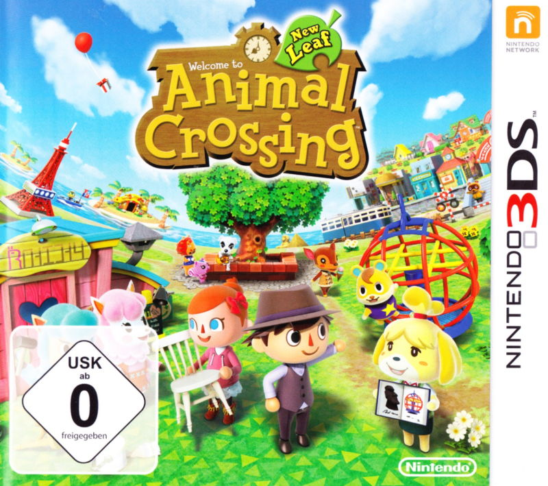 Animal Crossing - New Leaf - Welcome Amiibo — box-2D (DE)