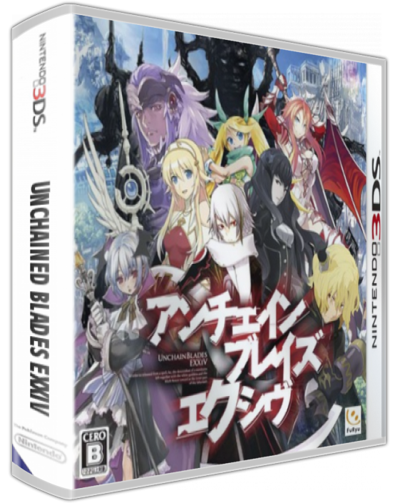 Unchained Blades Exxiv — box-3D (JP)