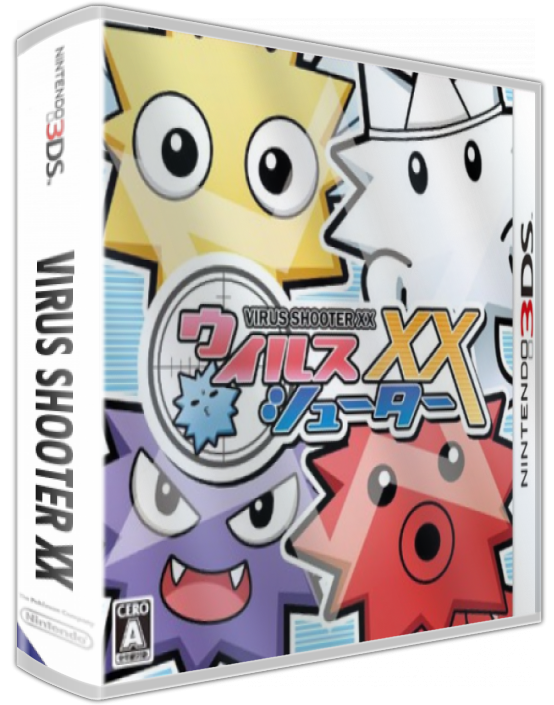 Virus Shooter XX — box-3D (JP)