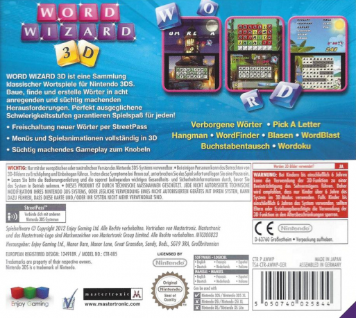 Word Wizard 3d — box-2D-back (DE)