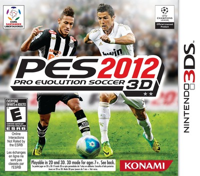 Pro Evolution Soccer 2012 3D box art
