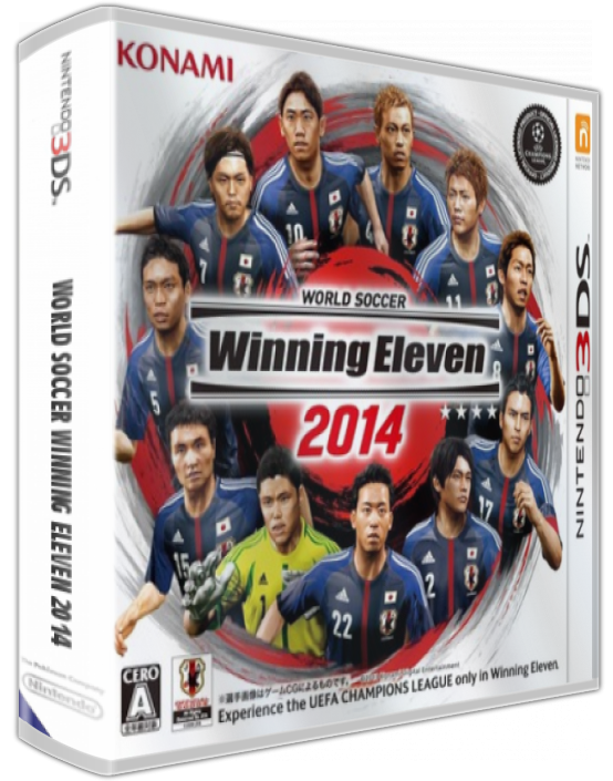 World Soccer Winning Eleven 2014 — box-3D (JP)