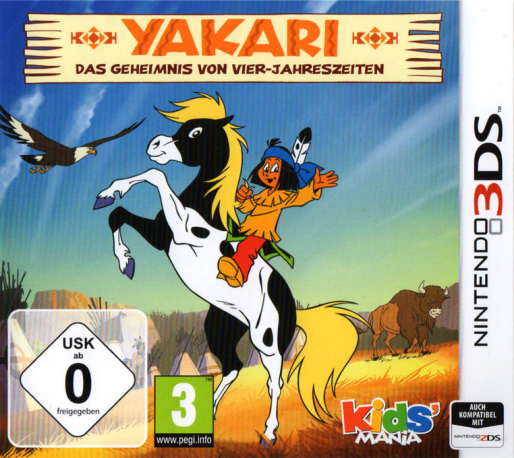 Yakari - The Mystery Of Four Seasons — box-2D (DE)