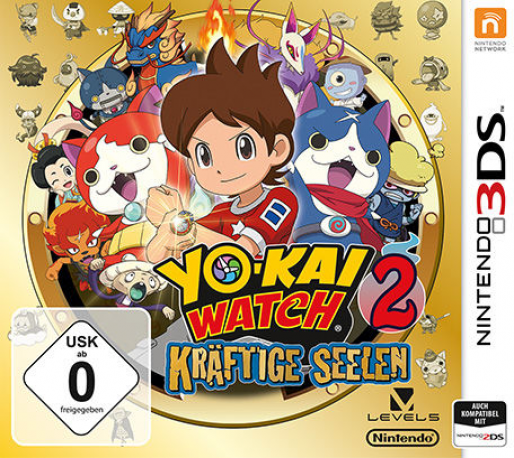 Yo-Kai Watch 2: Fleshy Souls — box-2D (DE)
