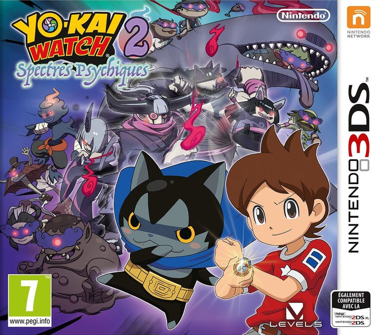 Yo-kai Watch 2: Psychic Specters — box-2D (FR)
