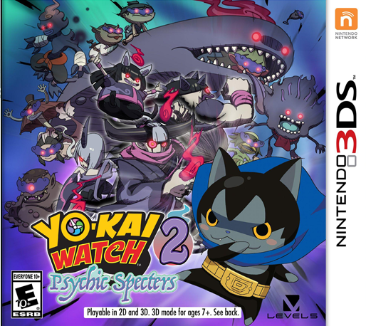 Yo-kai Watch 2: Psychic Specters box art