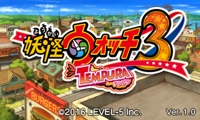 Yo-kai Watch 3 - Tempura — sstitle (JP)