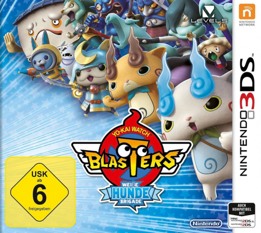 Yo-kai Watch Blasters: White Dog Squad — box-2D (DE)