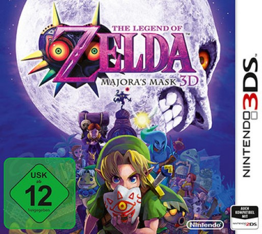 The Legend of Zelda : Majora's Mask 3D — box-2D (DE)