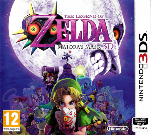 The Legend of Zelda : Majora's Mask 3D — box-2D (FR)