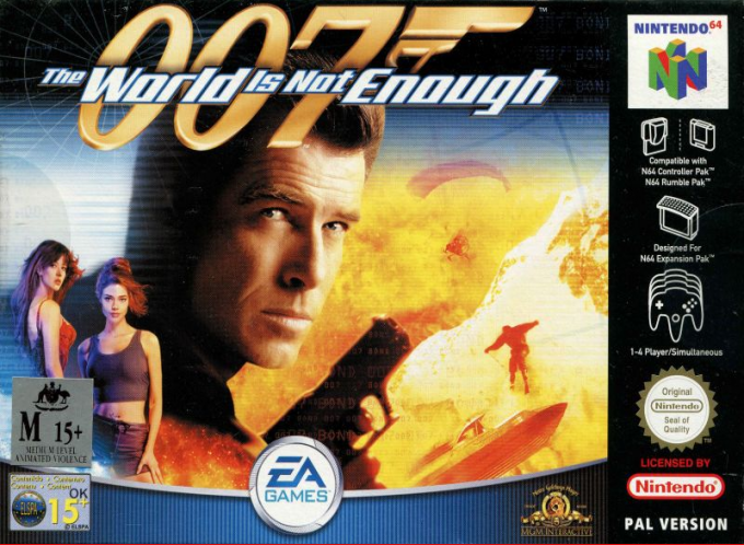 007 - The World Is Not Enough — box-2D (AU)