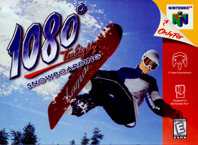 1080 - Teneighty Snowboarding box art