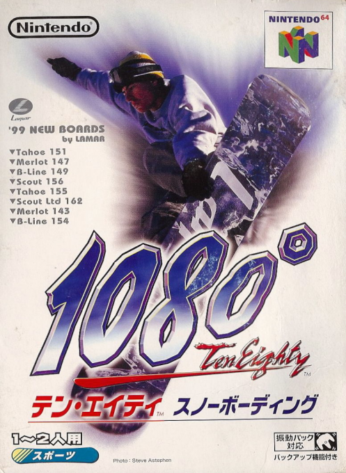 1080 - Teneighty Snowboarding — box-2D (JP)
