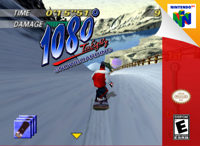 1080 - Teneighty Snowboarding — box-2D (SS)