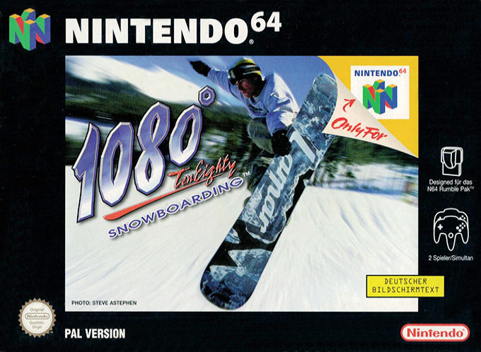 1080 - Teneighty Snowboarding — box-2D (DE)