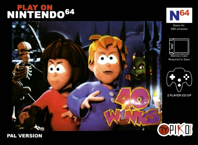40 Winks — box-2D (EU)