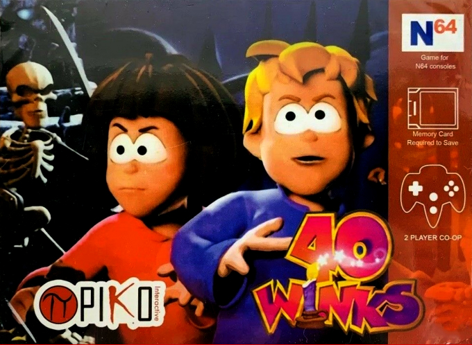 40 Winks box art