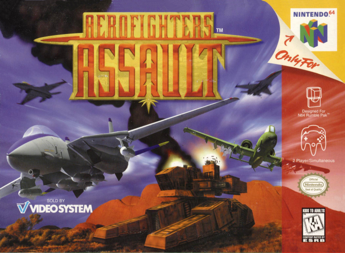 Aero Fighters Assault box art