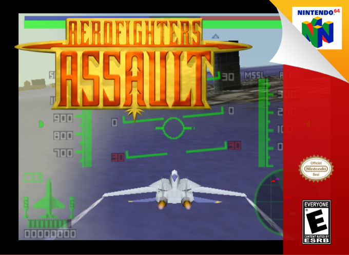 Aero Fighters Assault — box-2D (SS)