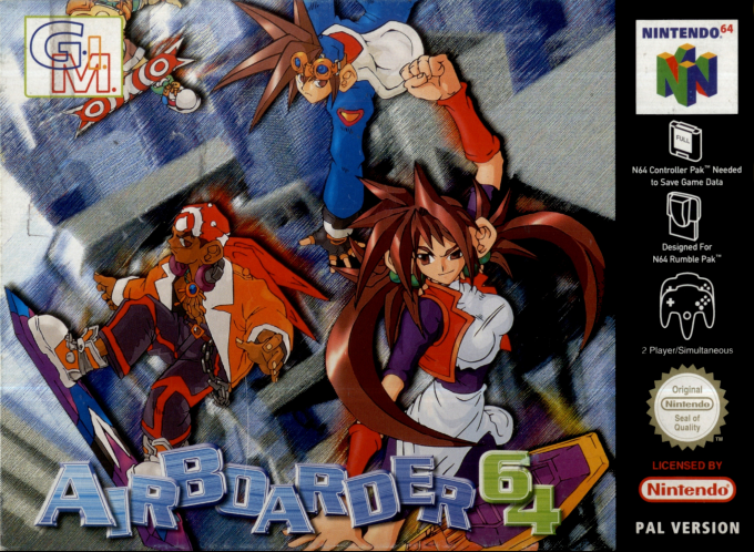 Air Boarder 64 box art
